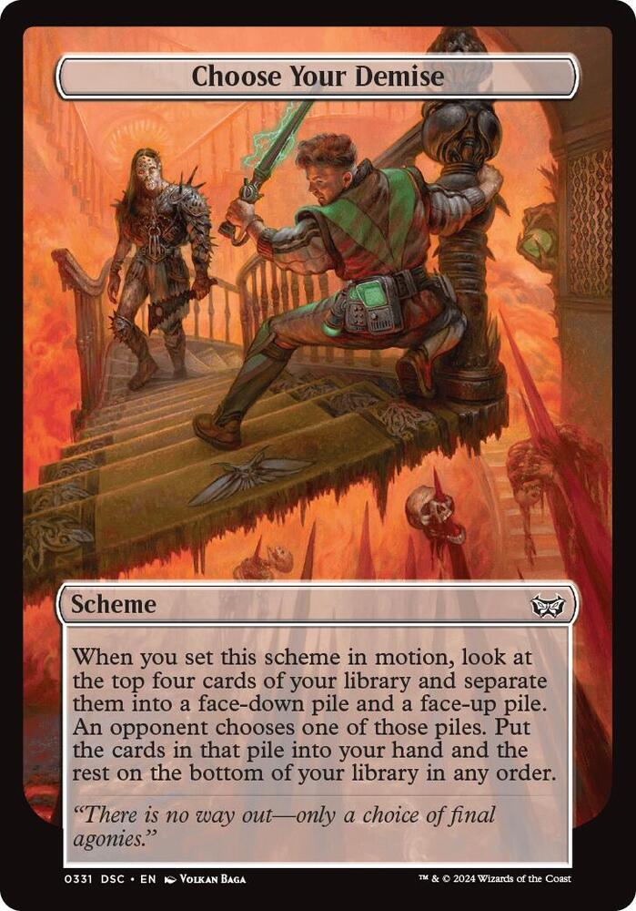 Choose Your Demise (Full Art)