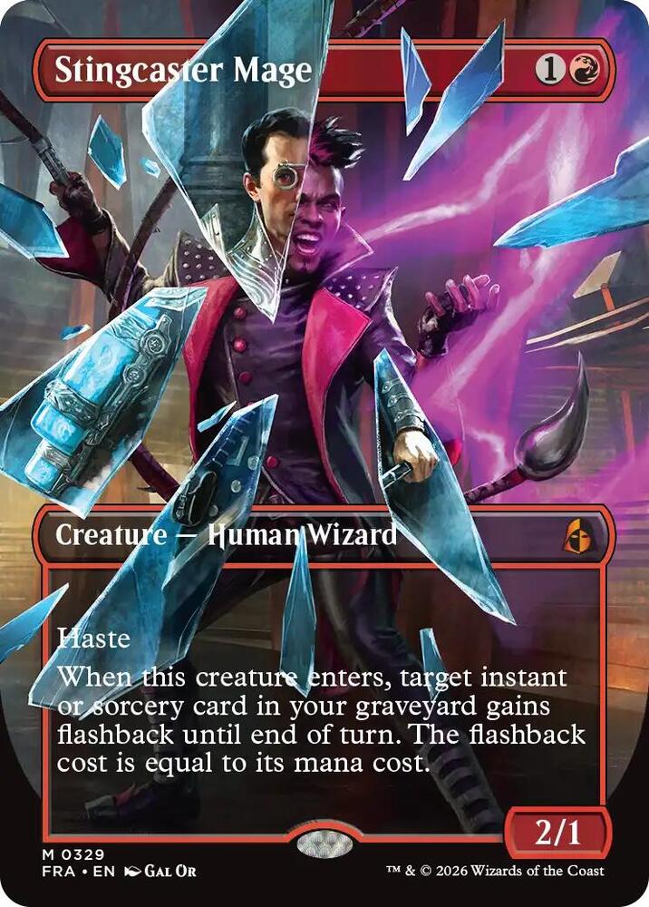 Stingcaster Mage (Borderless) (0329)