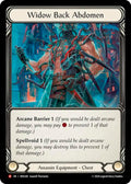 Widow Back Abdomen