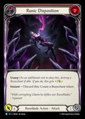 Runic Disposition (Red) [Usurp the Shadow Throne]