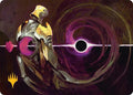 Gravkill Art Card (Gold-Stamped Planeswalker Symbol)