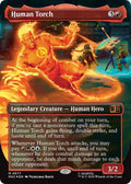 Human Torch (Borderless) (Surge Foil)
