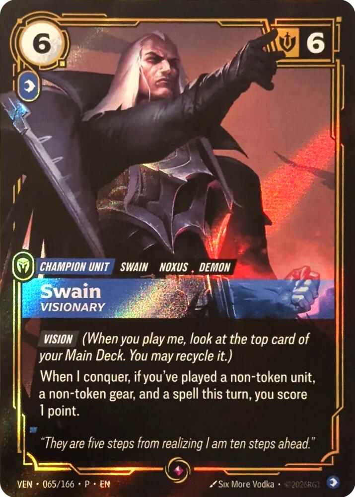 Swain, Visionary