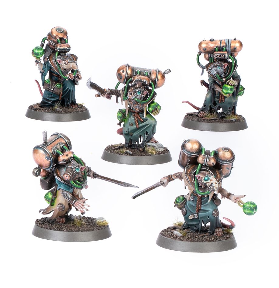 90-47 Skaven: Acolyte Globadiers