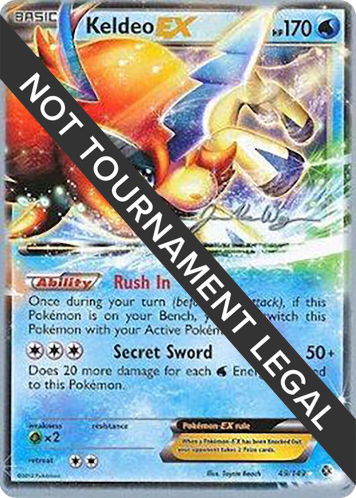 Keldeo EX - 2015 (Jacob Van Wagner)