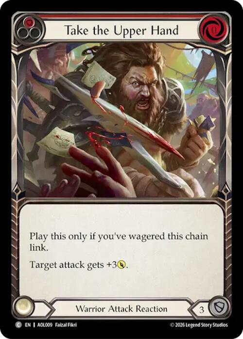 Take the Upper Hand (Red)