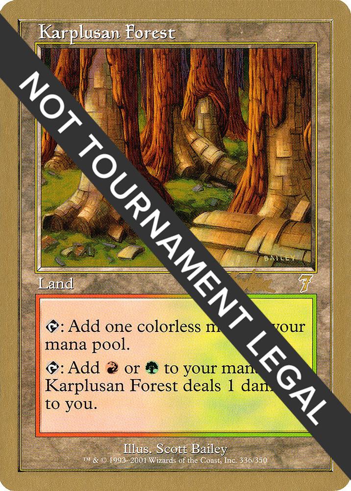 Karplusan Forest - 2002 Brian Kibler (7ED)