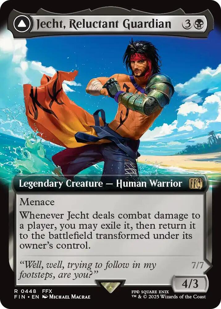 Jecht, Reluctant Guardian (Extended Art)
