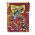 Dragon Shield: Japanese Size Outer Sleeves – Matte – Clear