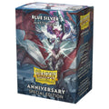 Dragon Shield Standard Card Sleeves – Matte Dual – Anniversary Special Edition: Blue Silver