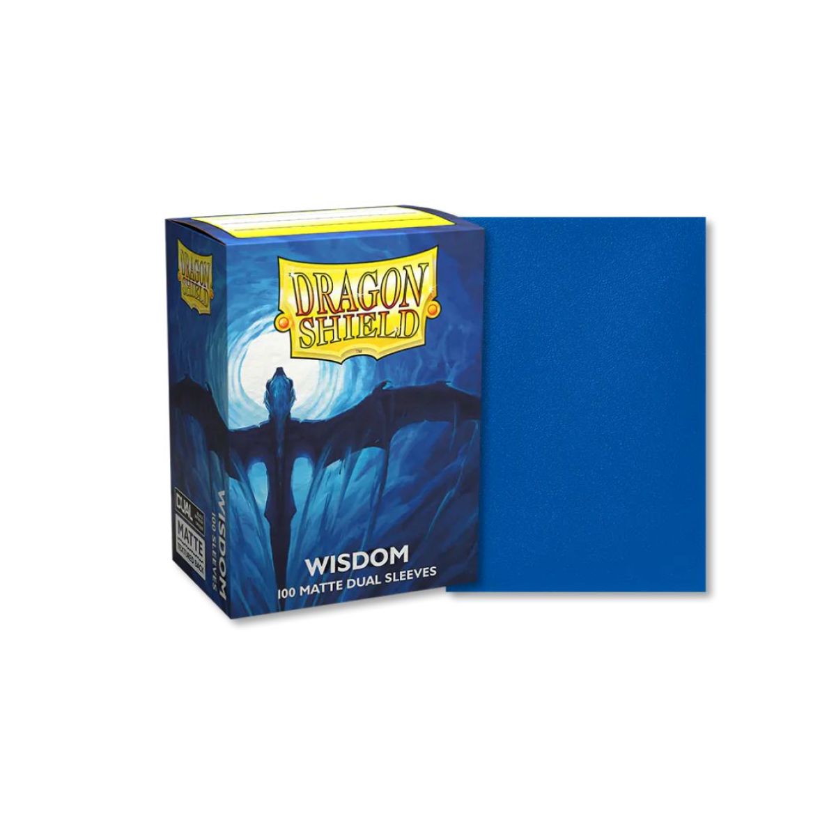 Dragon Shield Standard Card Sleeves - Box 100 - Standard Size Dual Matte Wisdom
