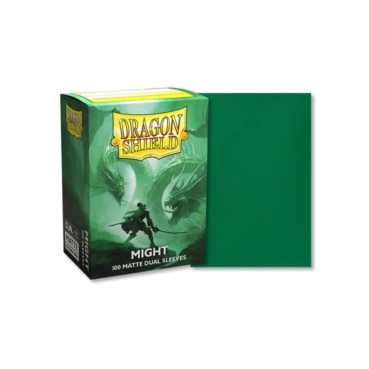 Dragon Shield Standard Card Sleeves - Box 100 - Standard Size Dual Matte Might