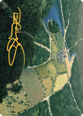 Restless Prairie Art Card (Gold-Stamped Signature)