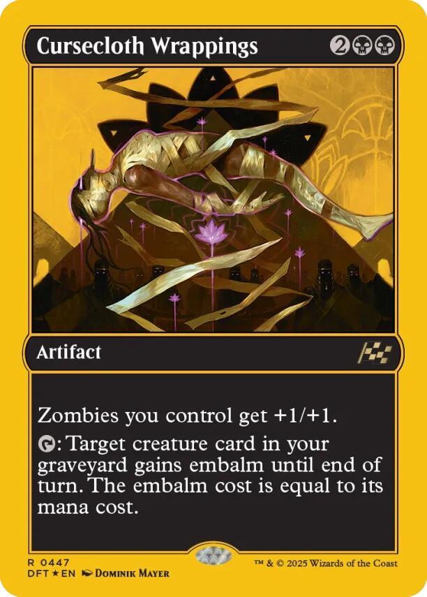 Cursecloth Wrappings (First-Place Foil)