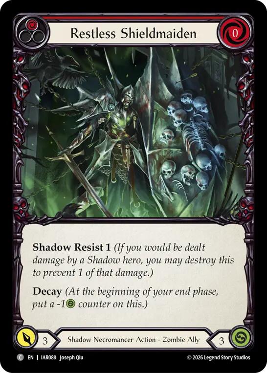 Restless Shieldmaiden [Usurp the Shadow Throne]