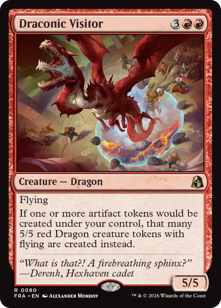 Draconic Visitor [Reality Fracture]