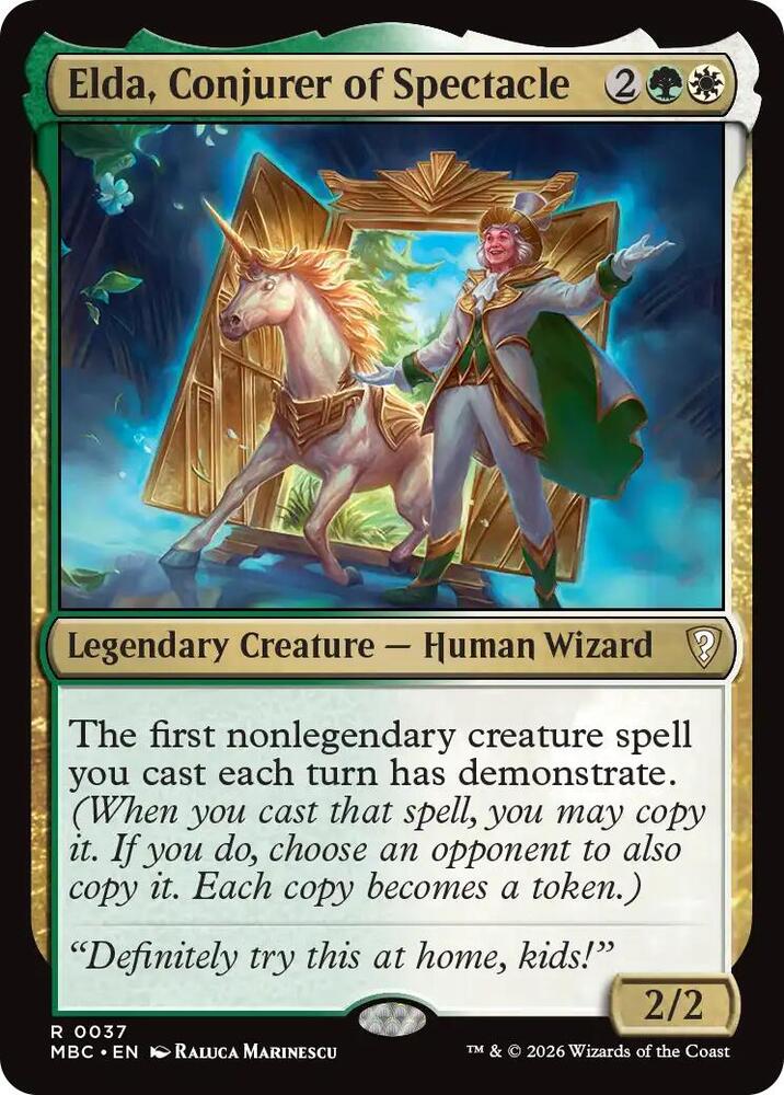 Elda, Conjurer of Spectacle [Mystery Booster Commander Edition]