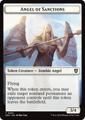 Angel of Sanctions // Vizier of Many Faces Double-Sided Token