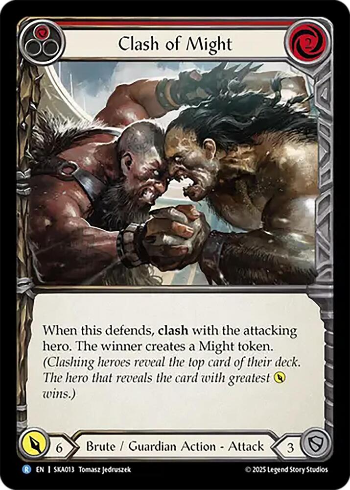Clash of Might (Red)