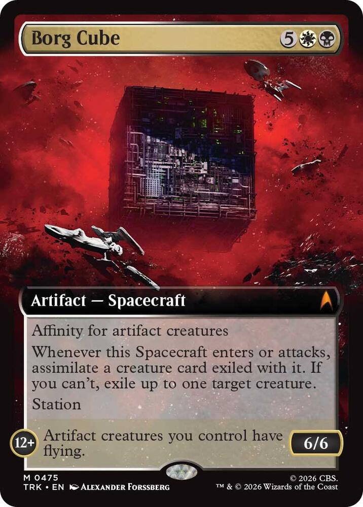 Borg Cube (Extended Art) [Star Trek]