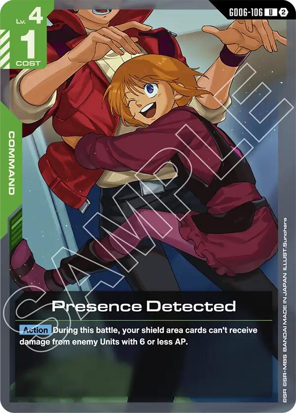Presence Detected - GD06-106 [Stardust Trails]