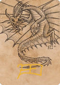 Ancient Gold Dragon Art Card (44/81) (Gold-Stamped Signature)