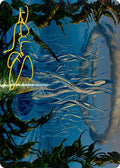 Tanglepool Bridge Art Card (Gold-Stamped Signature)