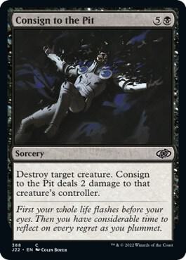Consign to the Pit