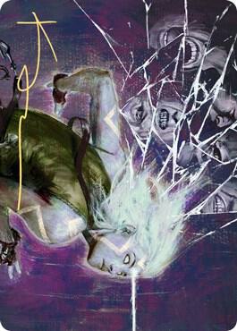 Anticognition Art Card (Gold-Stamped Signature)