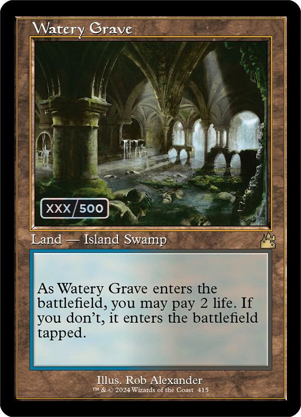 Watery Grave (Retro Frame) (Serial Numbered)