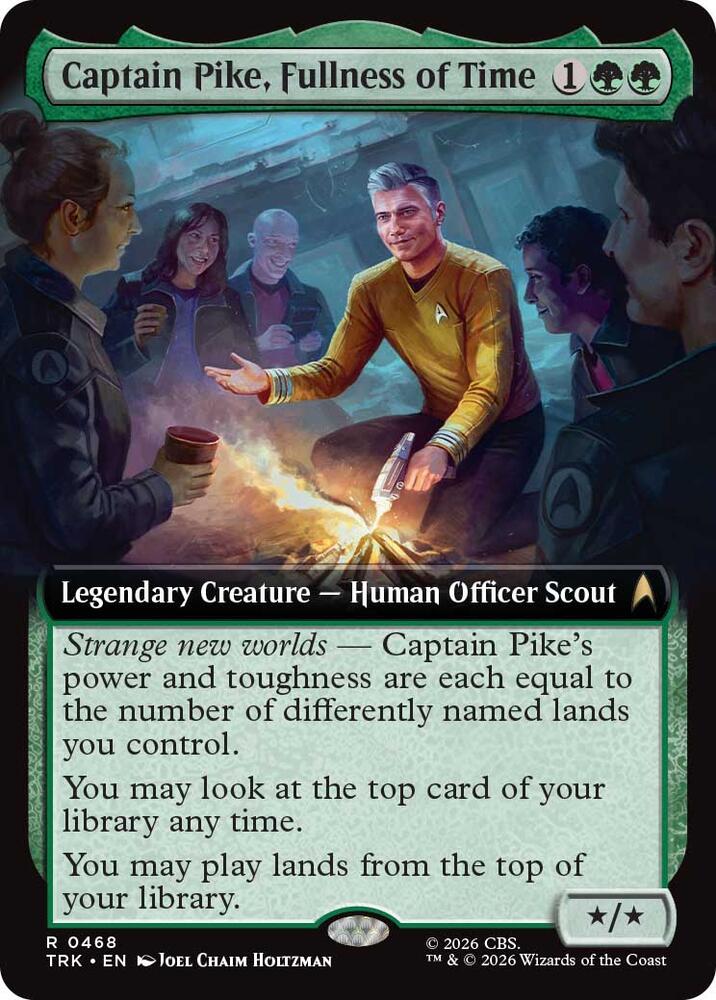 Captain Pike, Fullness of Time (Extended Art) [Star Trek]
