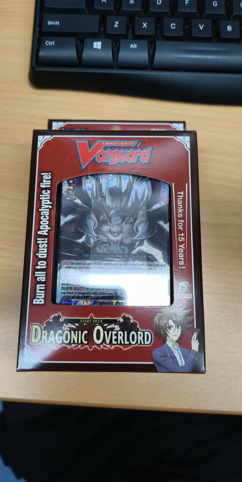 [Vanguard] DZ-SS14 Dragonic Overlord Start Deck Display