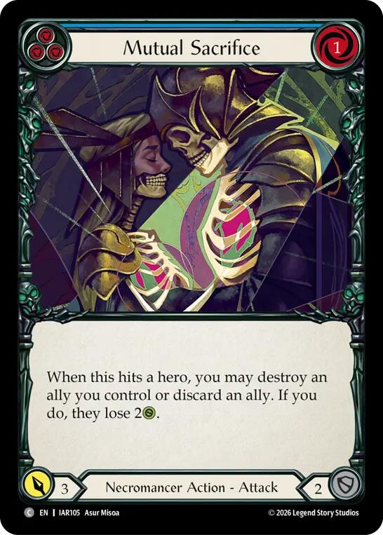 Mutual Sacrifice (Blue) [Usurp the Shadow Throne]