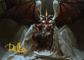 Shilgengar, Sire of Famine Art Card (Gold-Stamped Signature)