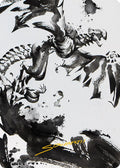 Quicksilver Fisher Art Card (Gold-Stamped Signature)