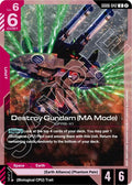 Destroy Gundam (MA Mode) - GD06-042 [Stardust Trails]