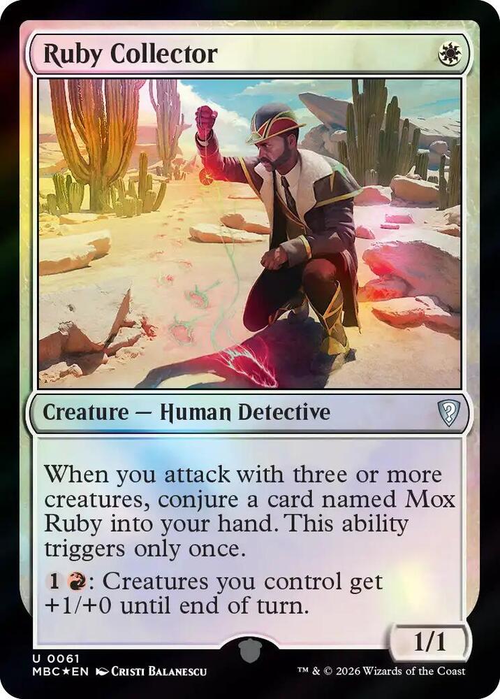 Ruby Collector [Mystery Booster Commander Edition]