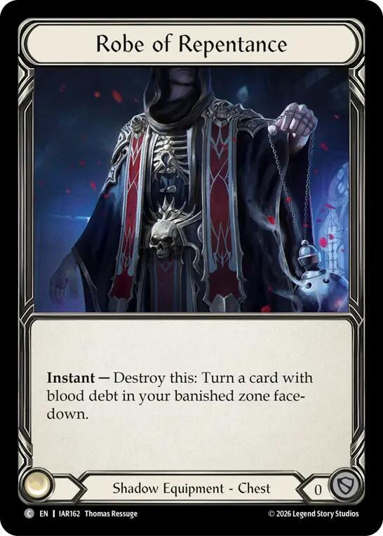 Robe of Repentance [Usurp the Shadow Throne Pre-release Cards]