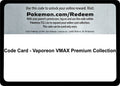 Code Card - Vaporeon VMAX Premium Collection