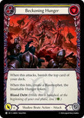 Beckoning Hunger (Yellow) [Usurp the Shadow Throne]