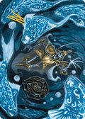 Eaten by Piranhas Art Card (Gold-Stamped Signature)
