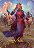 Jaya, Fiery Negotiator Art Card (34/81) (Gold-Stamped Signature)
