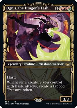 Ognis, the Dragon's Lash (Gilded Foil)