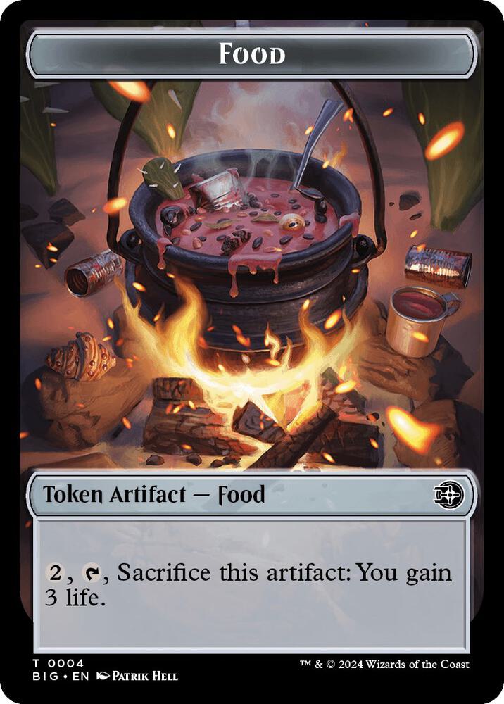 Food // Plot Double-Sided Token