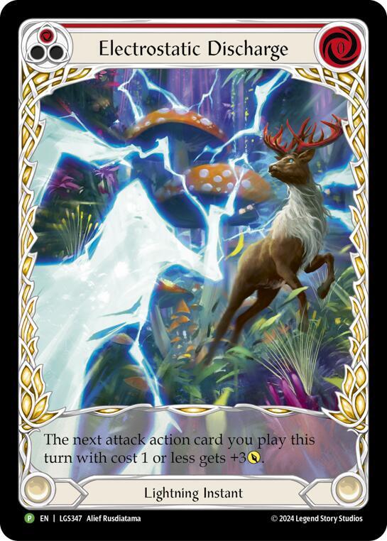 Electrostatic Discharge (Red) (Extended Art) - LGS347