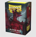 Dragon Shield Standard Card Sleeves - Box 100 - Blood Red MATTE