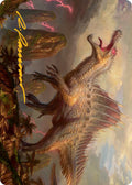 Etali, Primal Conqueror Art Card (Gold-Stamped Signature)