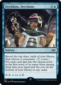 Decisions, Decisions (Galaxy Foil)