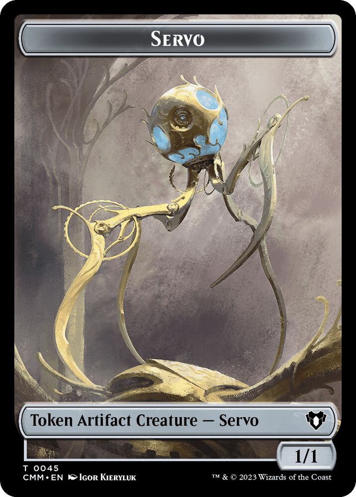 Servo // Knight Double-Sided Token