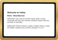 Welcome to Valley (Black Lotus Unknown Planechase)